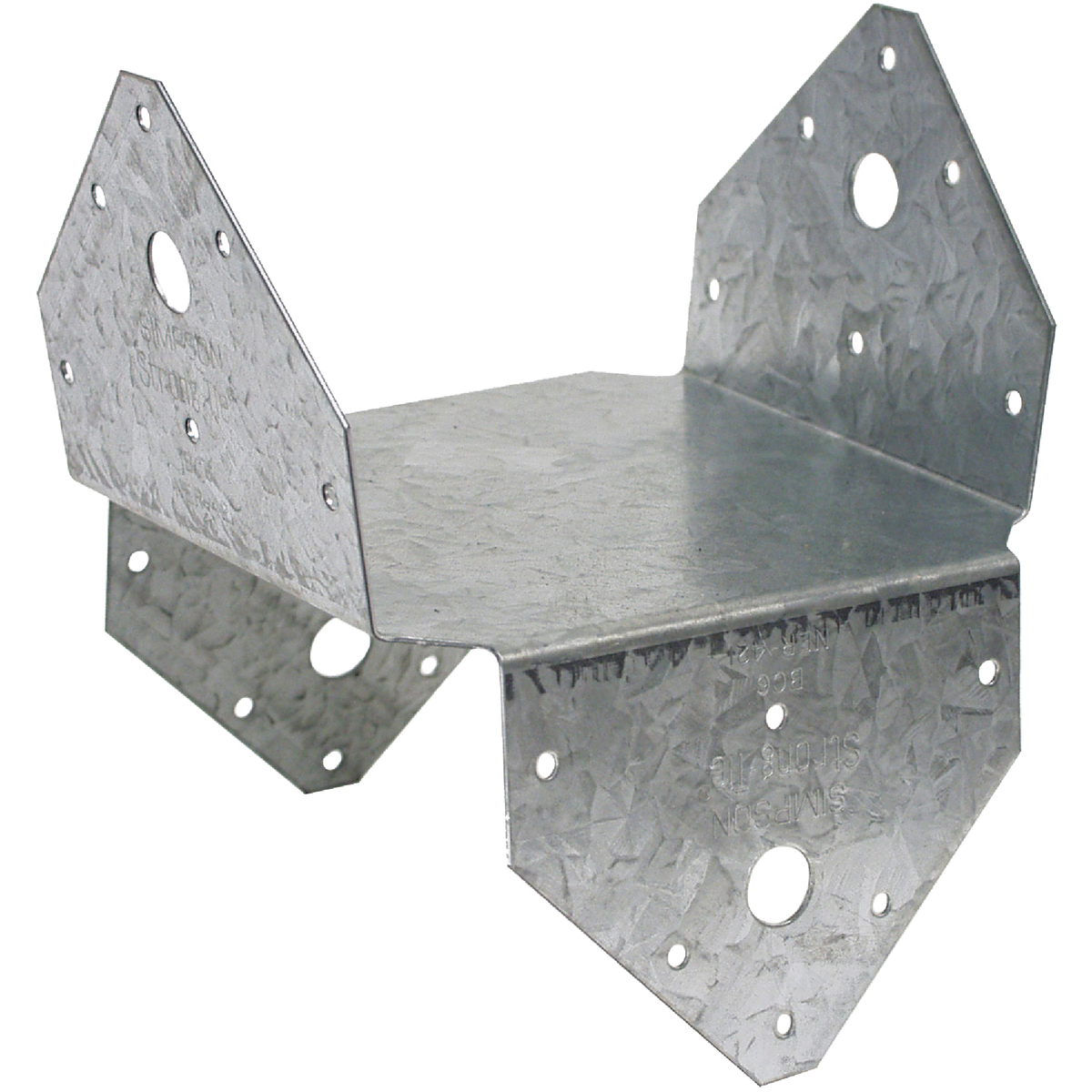 Simpson Strong-Tie ZMAX 6 In. x 6 In. 18 ga Post Cap & Base