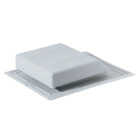 Airhawk 61 In. Gray Plastic Slant Back Roof Vent Image 1