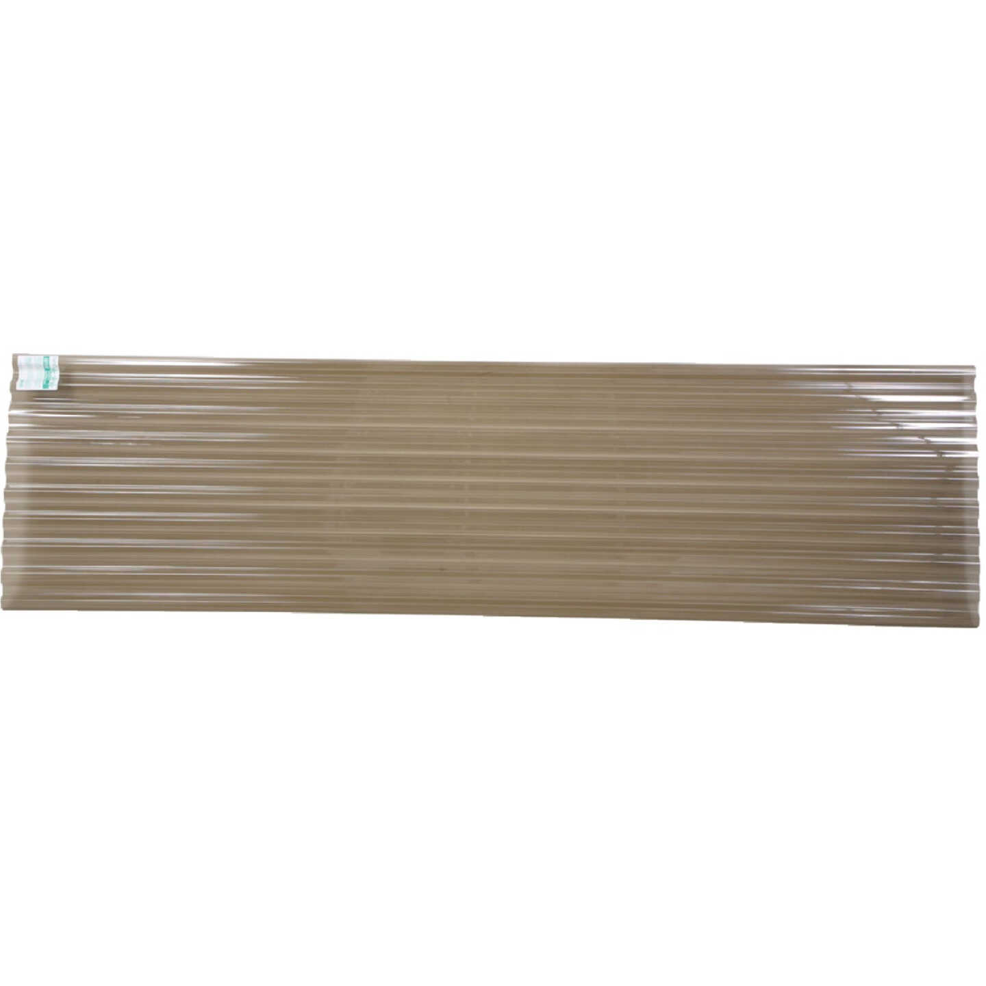 Tuftex PolyCarb 26 In. x 12 Ft. Smoke Square Wave Polycarbonate Panels Image 1