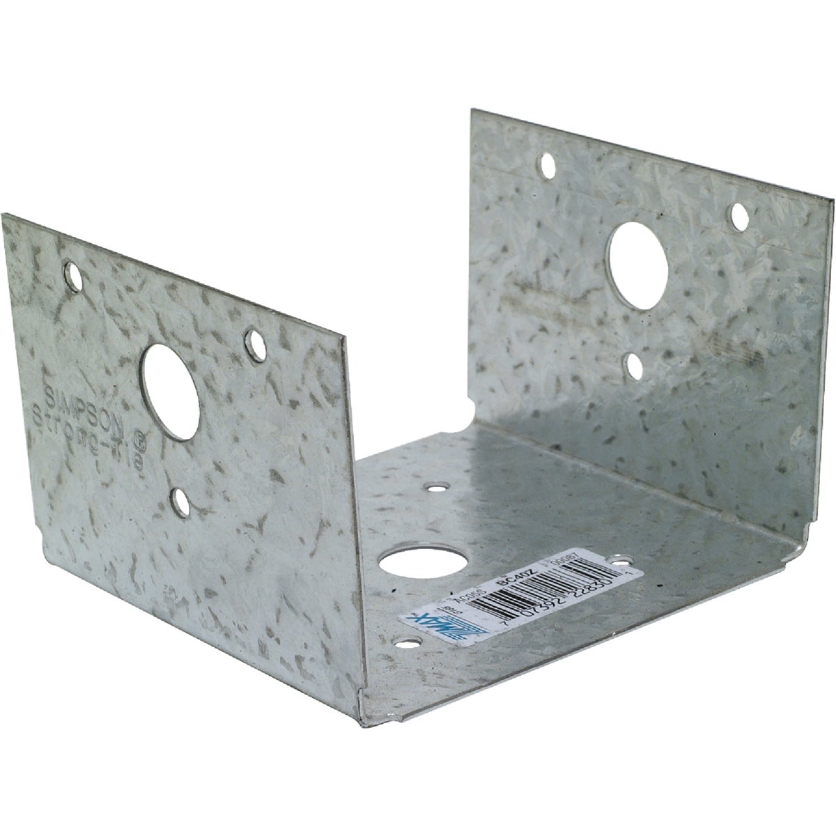 Simpson Strong-Tie ZMAX 4 In. x 4 In. 18 ga Post Cap & Half Base
