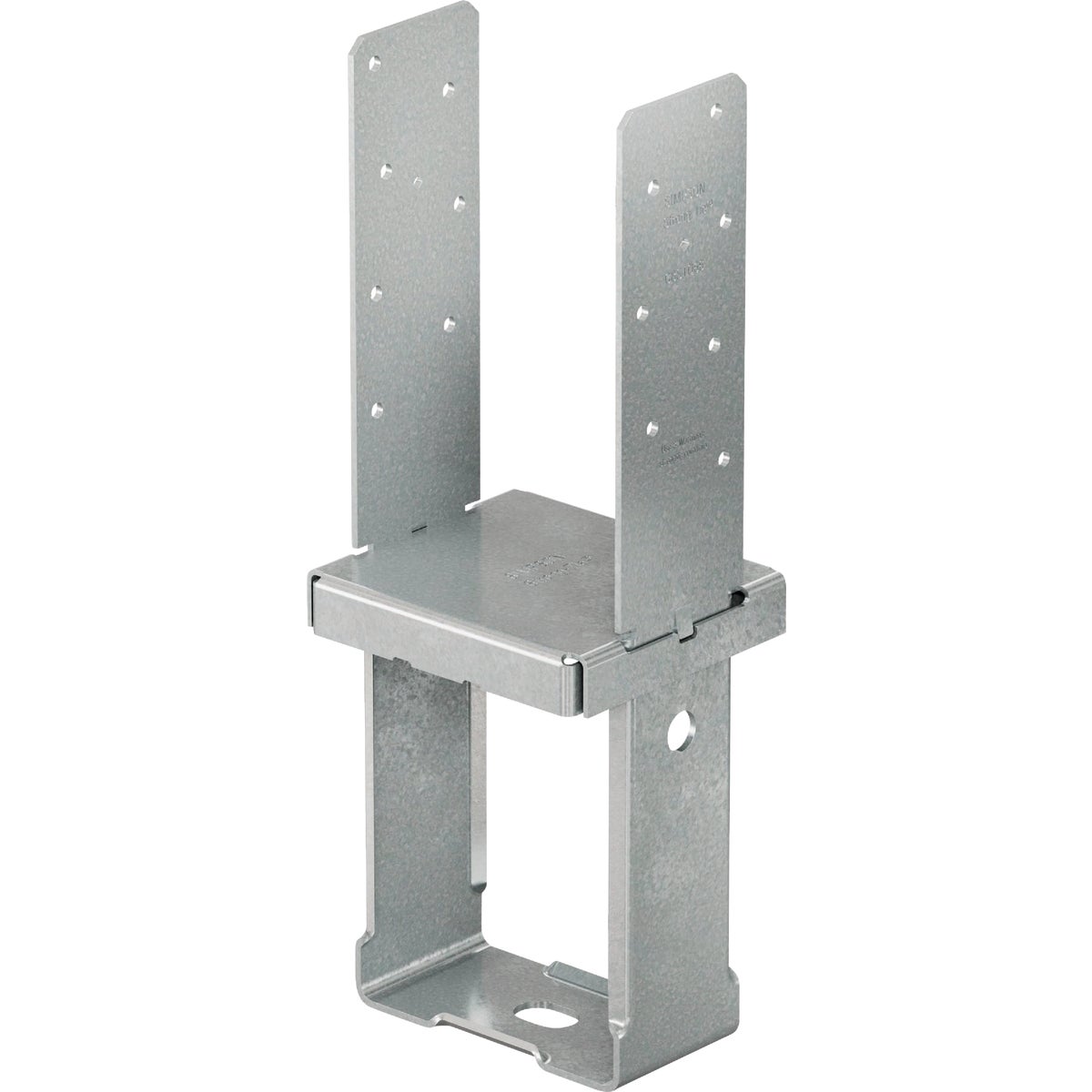 Simpson Strong-Tie 4 In. x 4 In. 12 ga Hot Dipped Galvanized Standoff Column Base