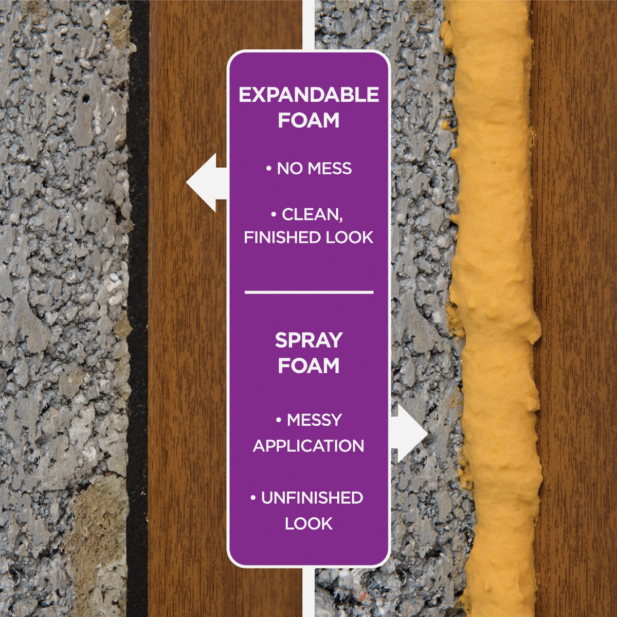 M-D Building Products PLATINUM 1 In. Black Expandable Foam Weatherseal for Uneven Gaps Image 5