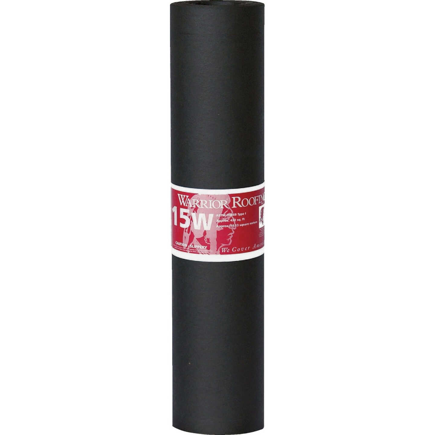 Warrior 36 In. x 144 Ft. Rated 15 lb Roof Felt, Asphalt Saturated Image 1