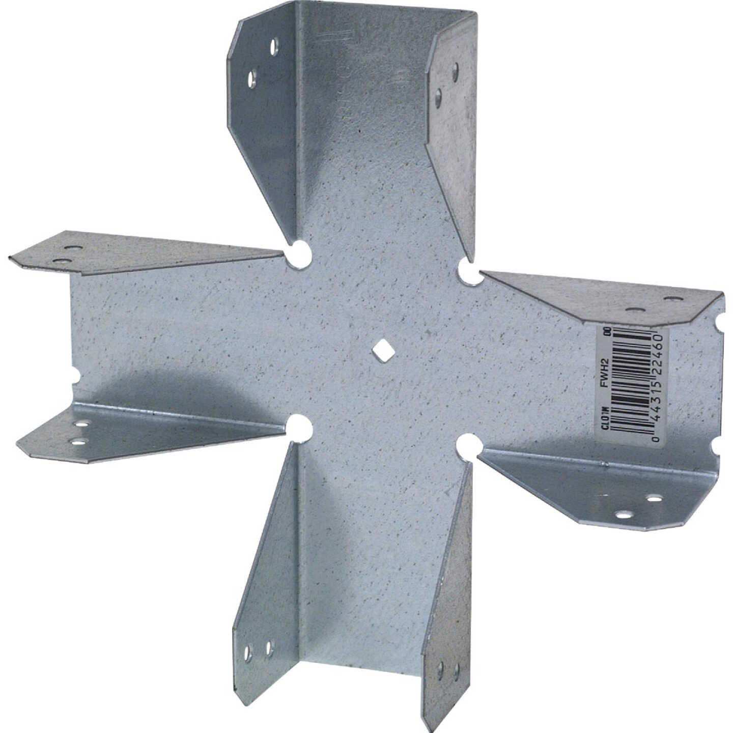 Simpson Strong-Tie FWH2 FWH 18 ga Four-Way Joist Connector Image 1