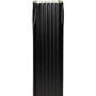 Spectra Metals 2 In. x 3 In. Black Aluminum Downspout Image 1