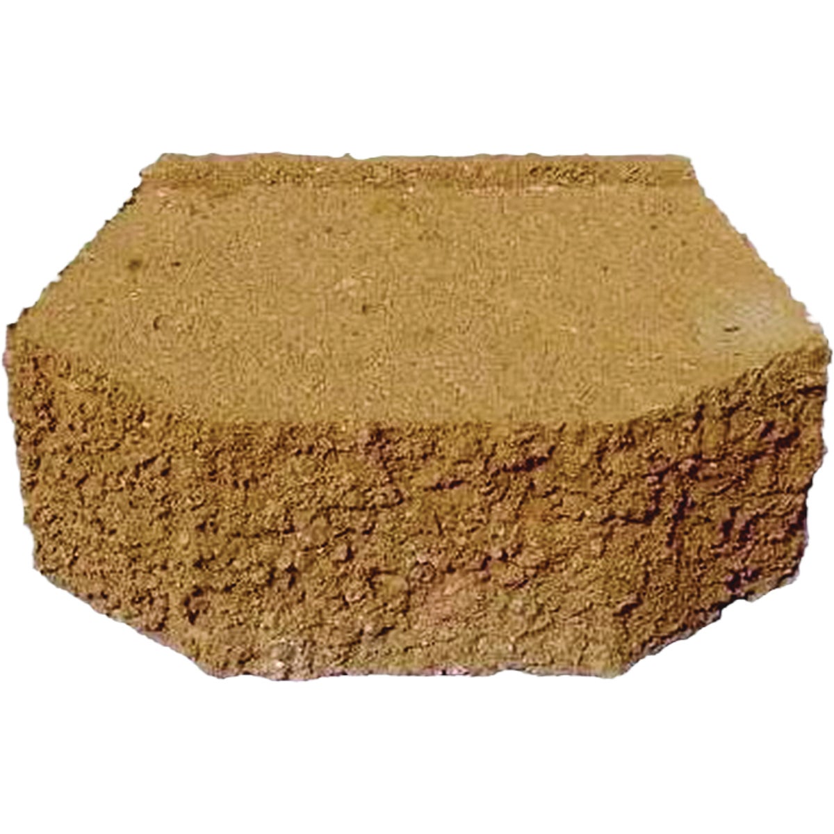 Oldcastle 12 In. Tan Castle Retaining Wall Block