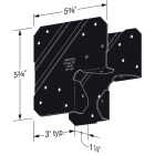 Simpson Strong-Tie Outdoor Accents ZMAX 4X Black End Post Cap Image 3