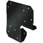 Simpson Strong-Tie Outdoor Accents ZMAX 4X Black End Post Cap Image 1