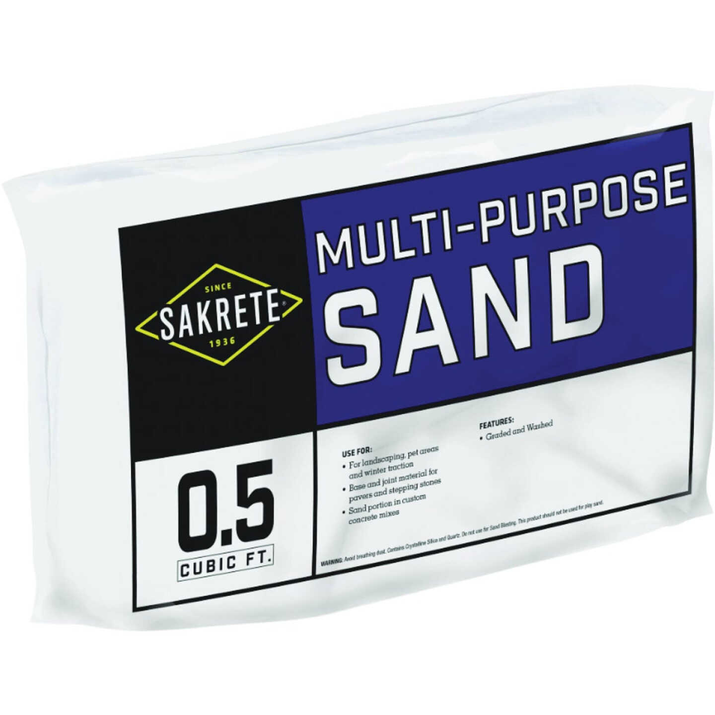 Sakrete 0.5 Cu. Ft. Multi-Purpose Sand Image 1
