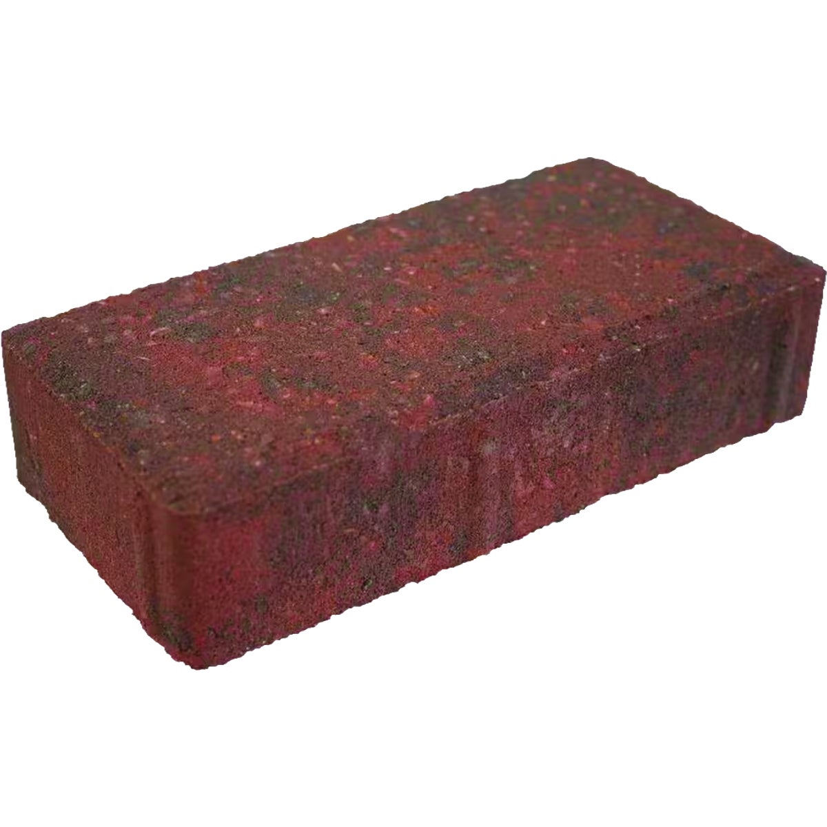 Oldcastle 4 In. x 8 In. Red/Charcoal Concrete Holland Paver