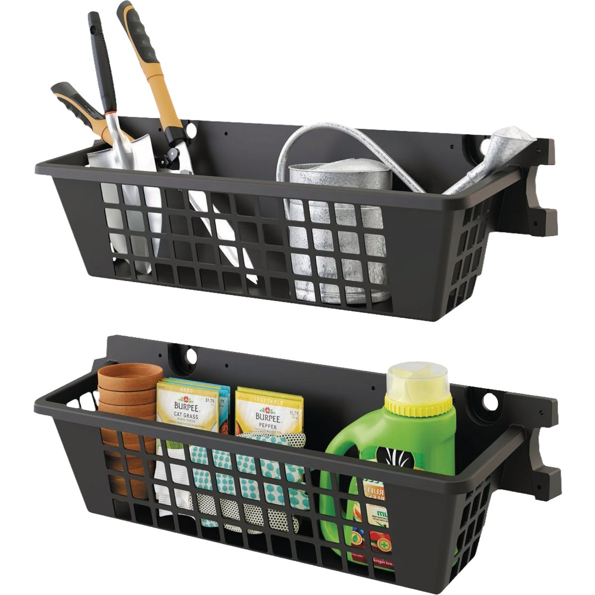 Suncast Shed Basket Storage Accessory (2-Pack)