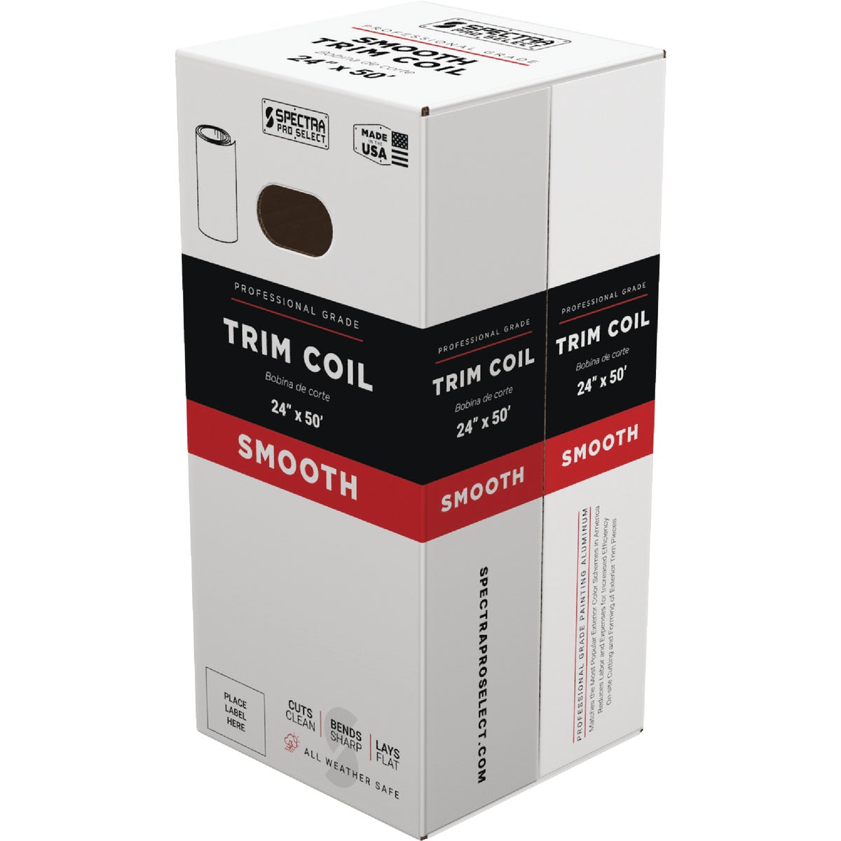 Spectra Metals Black/Bronze Weatherwood Smooth Trim Coil Image 3