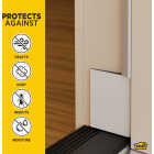M-D Building Products White Door Corner Seal for Interior & Exterior Doors Image 5