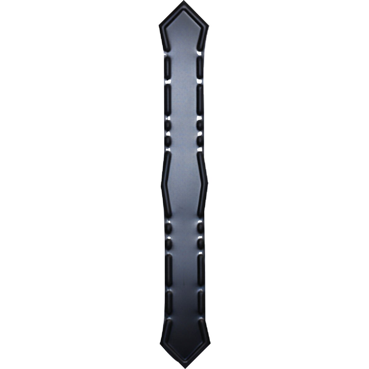 Spectra Metals Black Aluminum Pipe Downspout Band Image 2