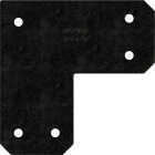 Simpson Strong-Tie Outdoor Accents Avant Collection ZMAX 6X6 Black L Strap Image 1