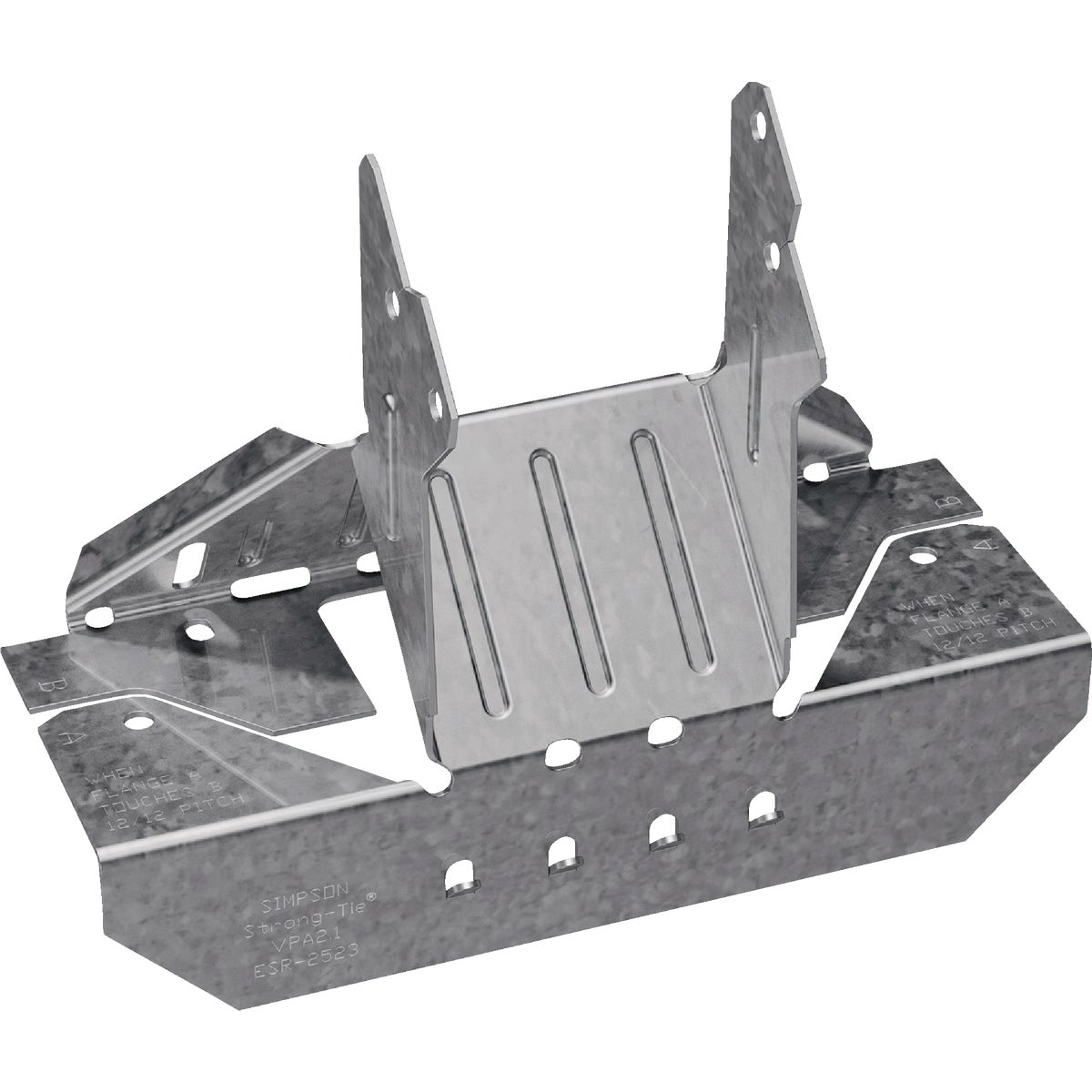 VPA Galvanized Variable-Pitch Connector for 1-1/2 in. Joist