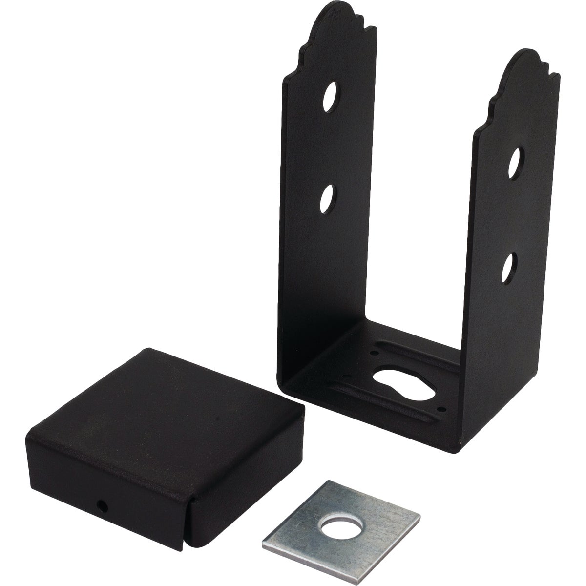Simpson Strong-Tie Outdoor Accents ZMAX 4X4 Rough Post Base Image 3