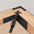 Simpson Strong-Tie Outdoor Accents Sage System Sunshade for 8 Ft. x 8 Ft. Pergola, Tan Image 2