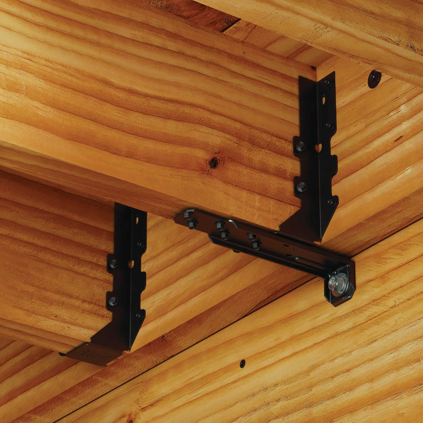 Simpson Strong-Tie Outdoor Accents ZMAX Black Powder-Coated Deck Tension Tie for 2x (20-Pack) Image 1