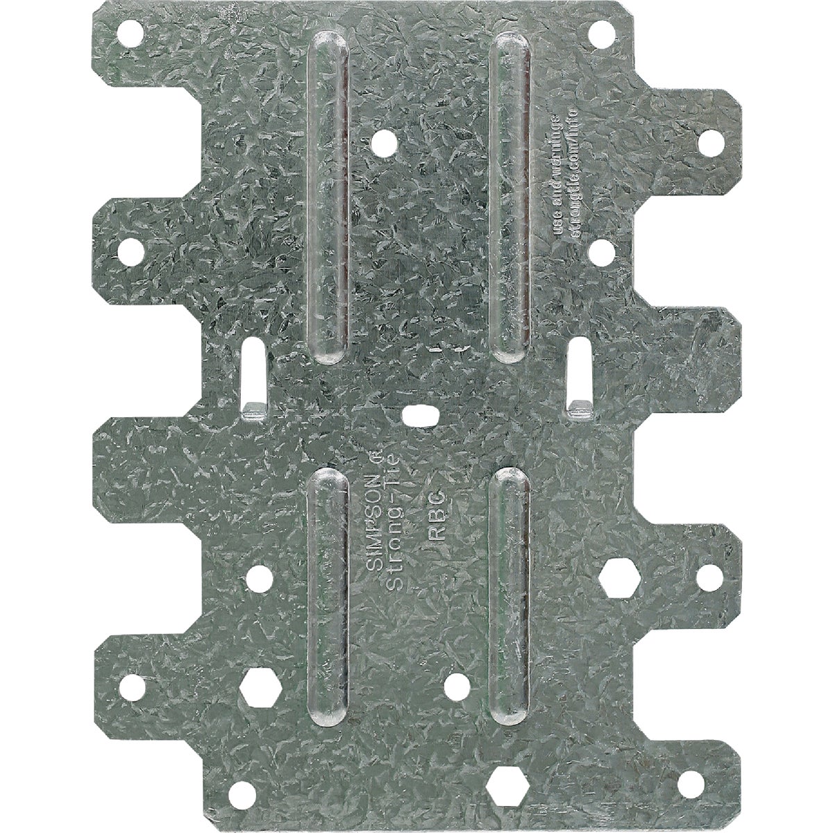 RBC 4-1/2 in. x 5-3/4 in. Galvanized Roof Boundary Clip