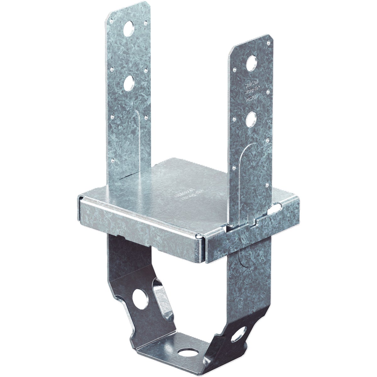 Simpson Strong-Tie ZMAX 6 In. x 6 In. 12 ga Galvanized Standoff Post Base