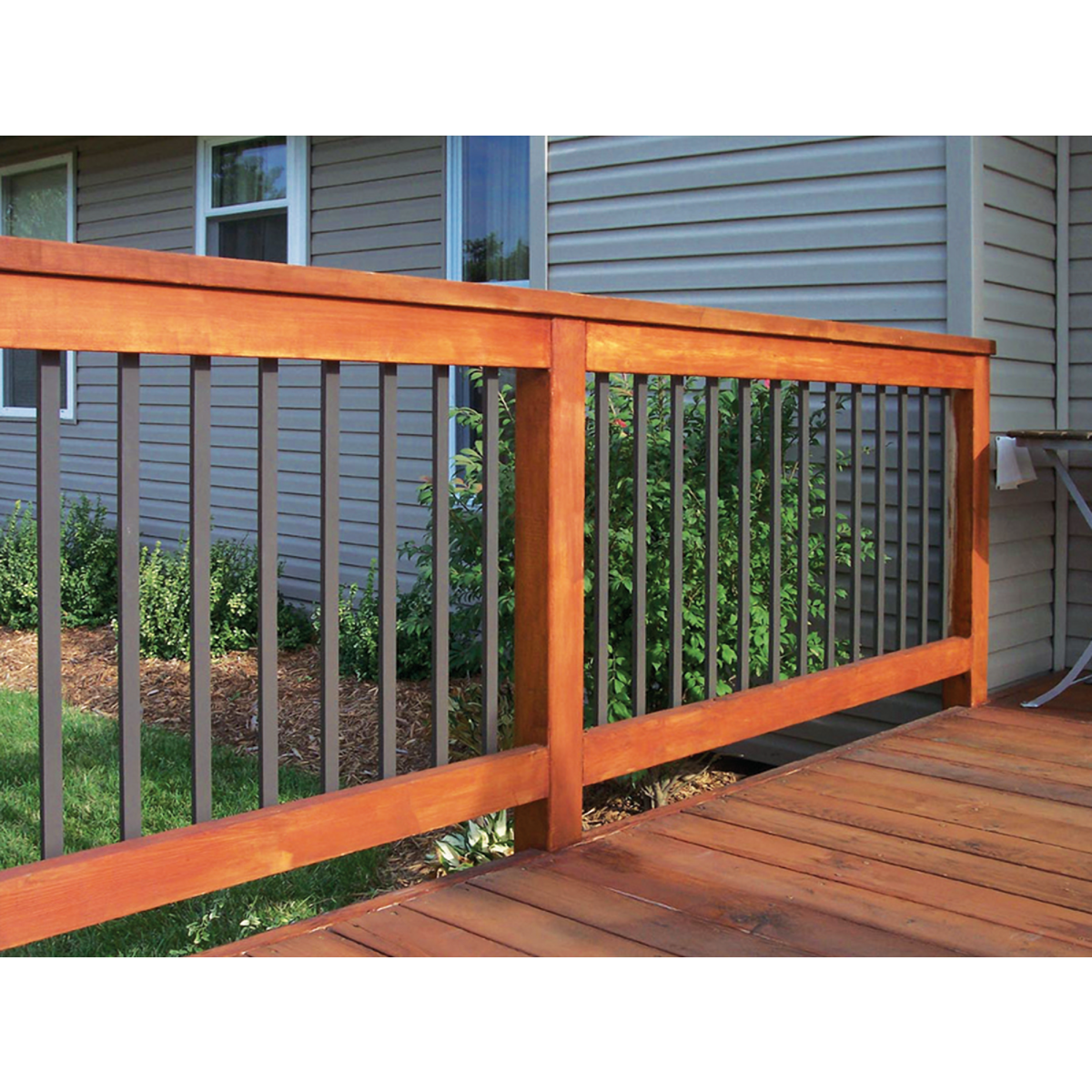 Deckorators 32 In. Black Aluminum Traditional Baluster (10-Pack) Image 2
