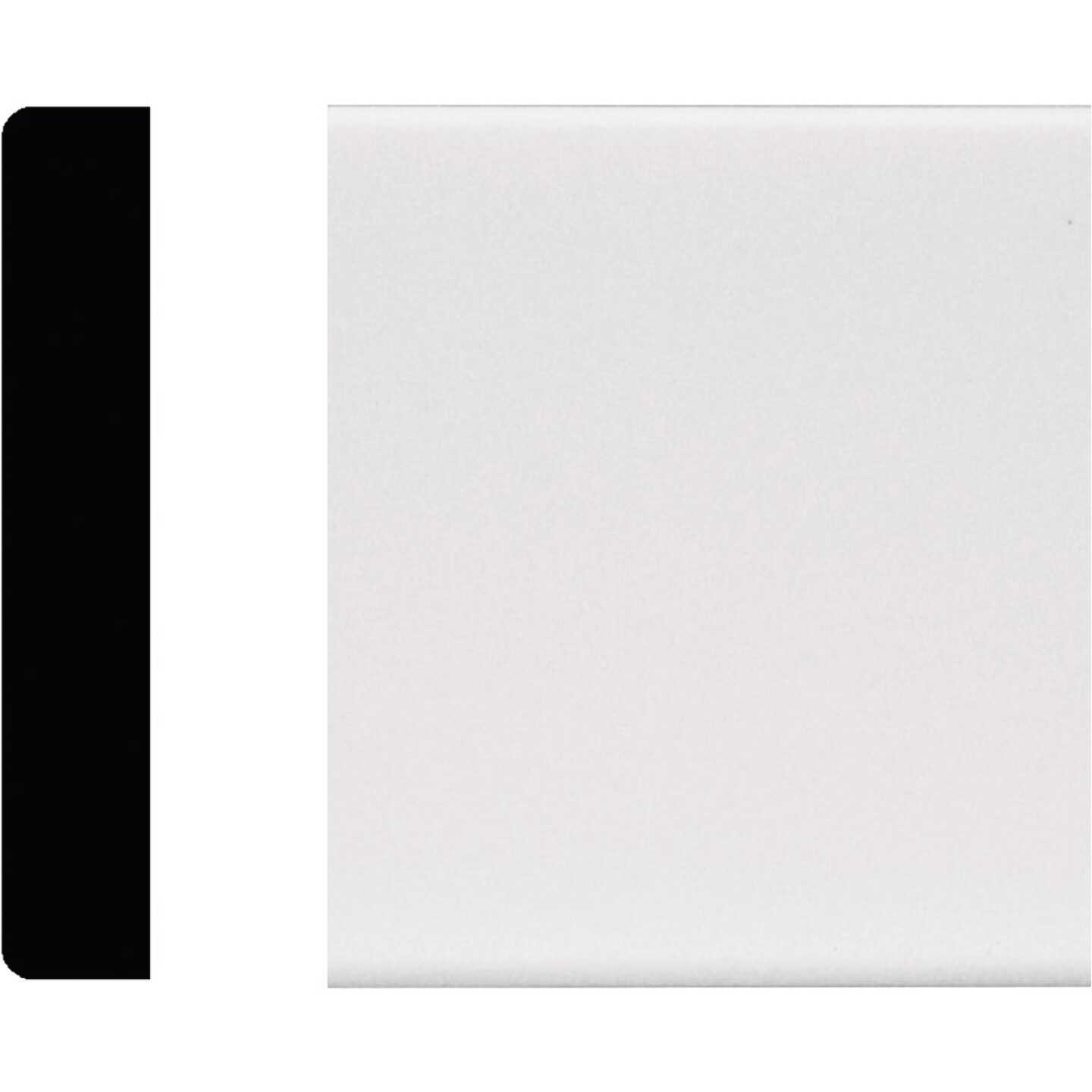 House of Fara 5/8 In. W. x 3-1/2 In. H. x 8 Ft. L. White MDF Mullion Casing Molding Image 1