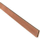Deckorators 2-1/8 In W x 95-1/2 In L x 3/4 D Redwood Vinyl Panel H-Divider Image 1