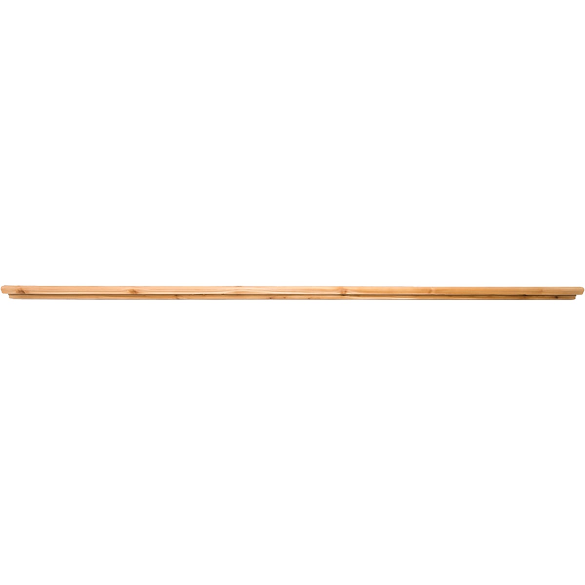 Real Wood Products 2 In. x 4 In. x 6 Ft. Western Red Cedar Fluted Deck Handrail Image 2