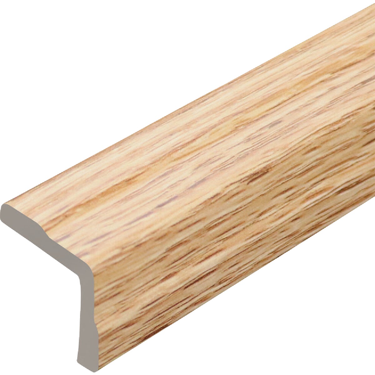 Westlake Royal Building Products 1/4 In. W. x 1 In. H. x 8 Ft. L. Acadia Oak PVC Outside Corner Molding