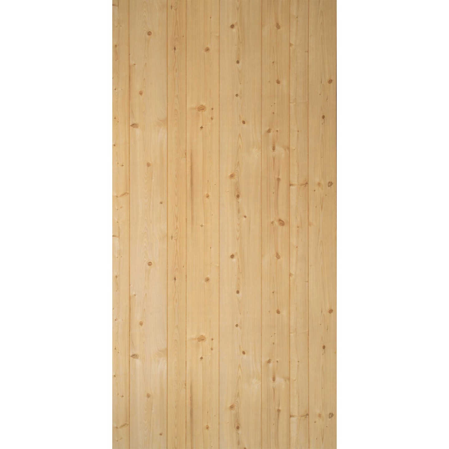 American Pacific 1/4 In. x 4 Ft. x 8 Ft. Rustic Pine Wall Paneling Image 2