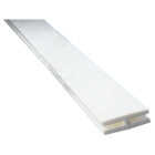 Deckorators 2-1/8 In W x 95-1/2 In L x 3/4 D White Vinyl Panel H-Divider Image 1