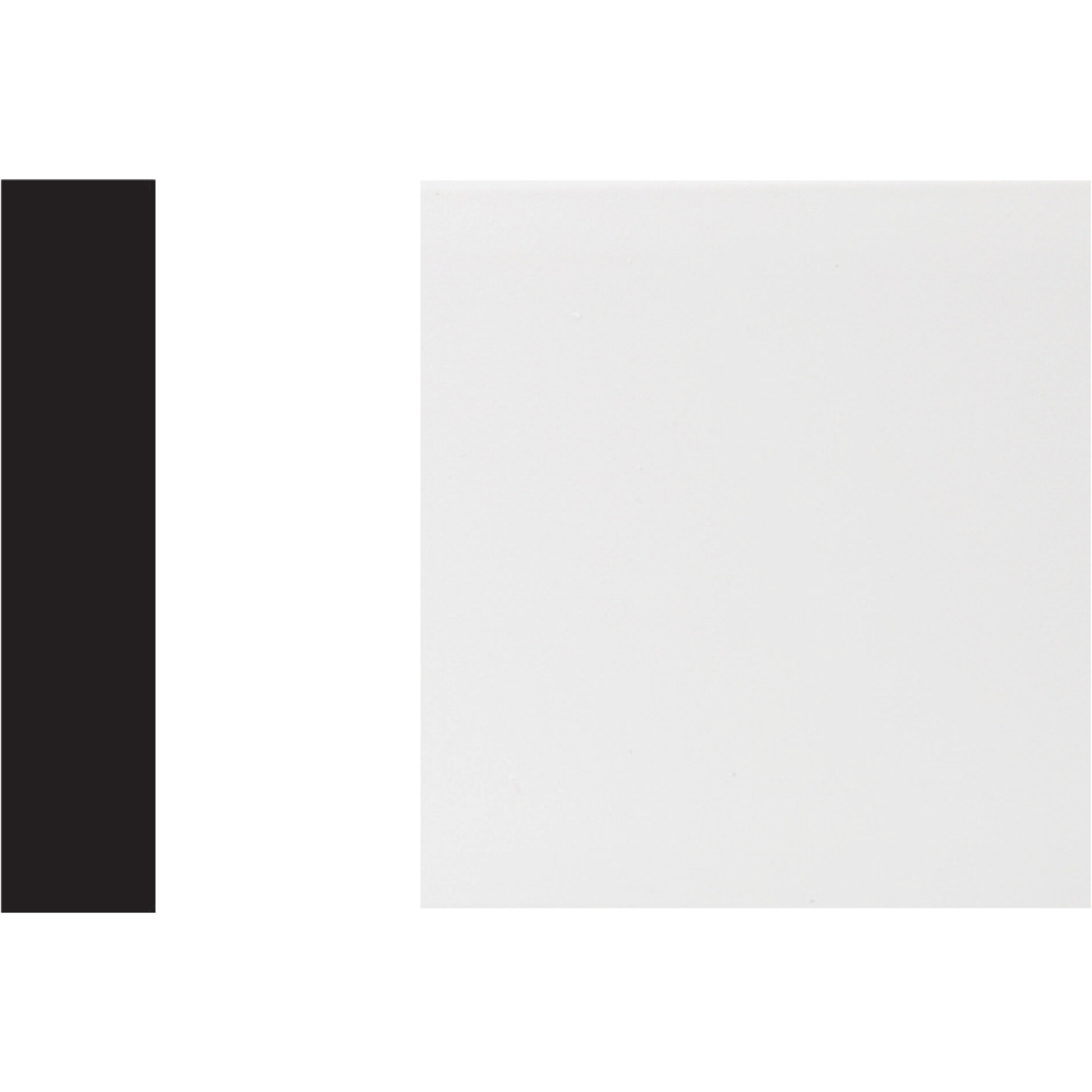 Royal Trimplank 1 In. x 4 In. x 12 Ft. White PVC Board Image 1