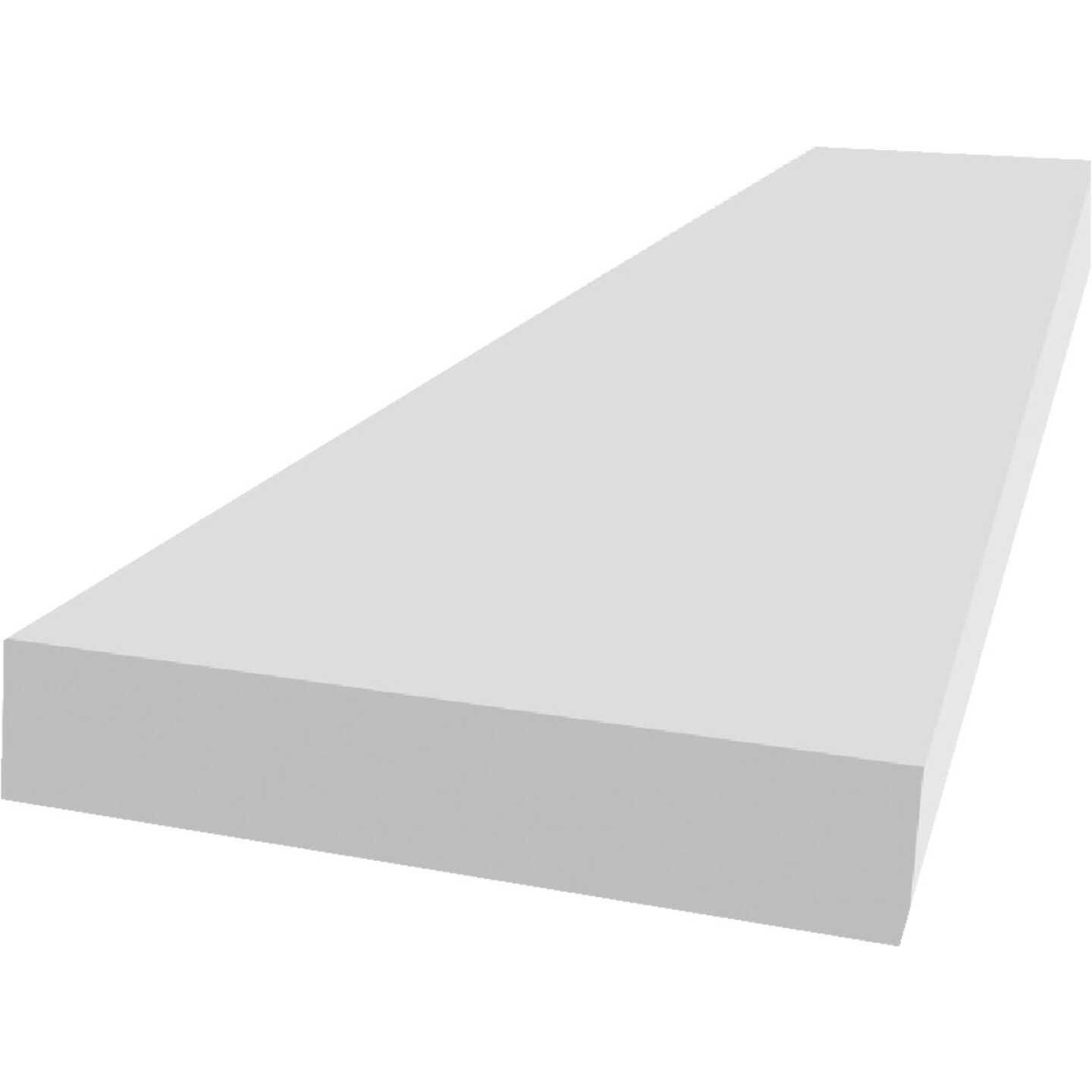 Royal Trimplank 1 In. x 6 In. x 12 Ft. White PVC Board Image 1