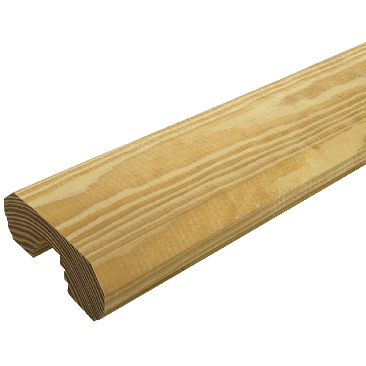 ProWood 2 In. x 4 In. x 8 Ft. Natural Treated Wood Deck Handrail
