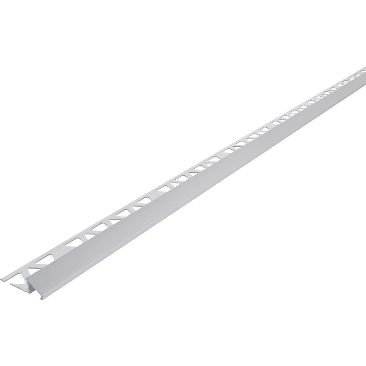 M-D Building Products 3/8 In. x 96 In. Satin Clear Anodized Aluminum Tile Reducer