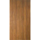 American Pacific 1/4 In. x 4 Ft. x 8 Ft. Fluted Teak Wall Paneling Image 6
