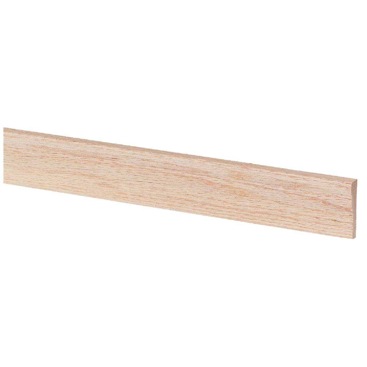 House of Fara 7/16 In. W. x 2-1/4 In. H. x 7 Ft. L. Natural Solid Red Oak Colonial Wood Casing Image 5
