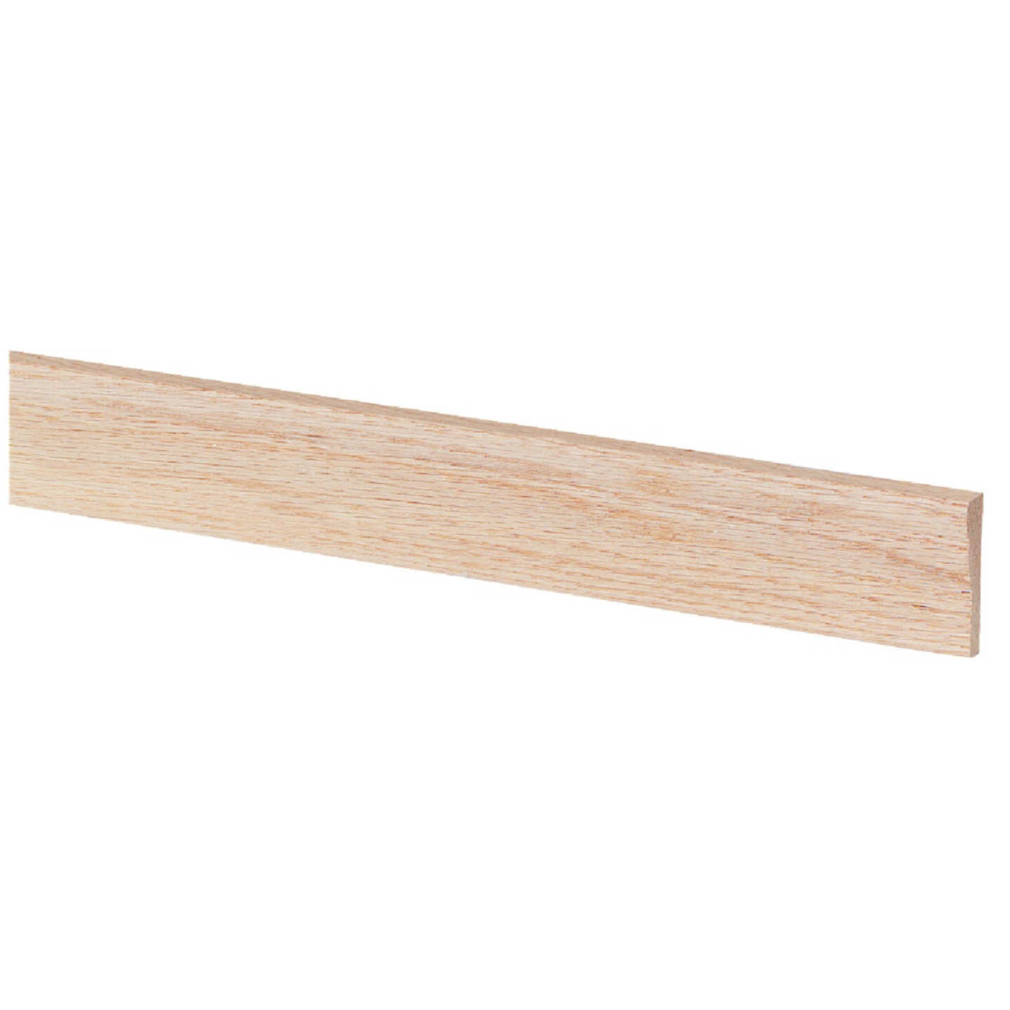 House of Fara 7/16 In. W. x 2-1/4 In. H. x 7 Ft. L. Natural Solid Red Oak Colonial Wood Casing Image 5