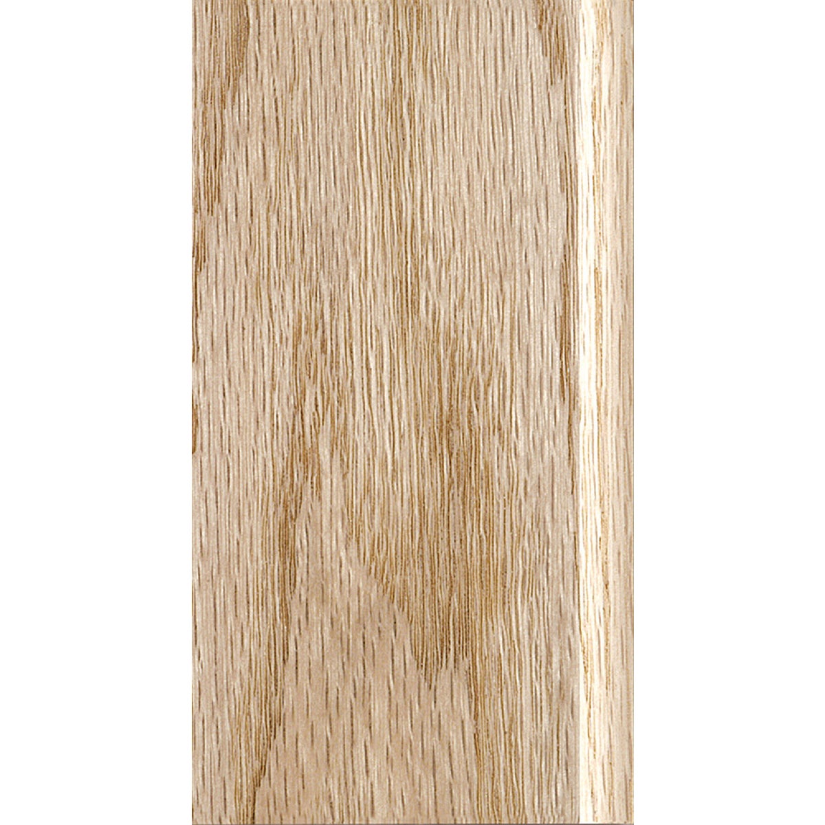 House of Fara 3/8 In. W. x 2-3/4 In. H. x 8 Ft. L. Solid Red Oak Modern Base Image 2