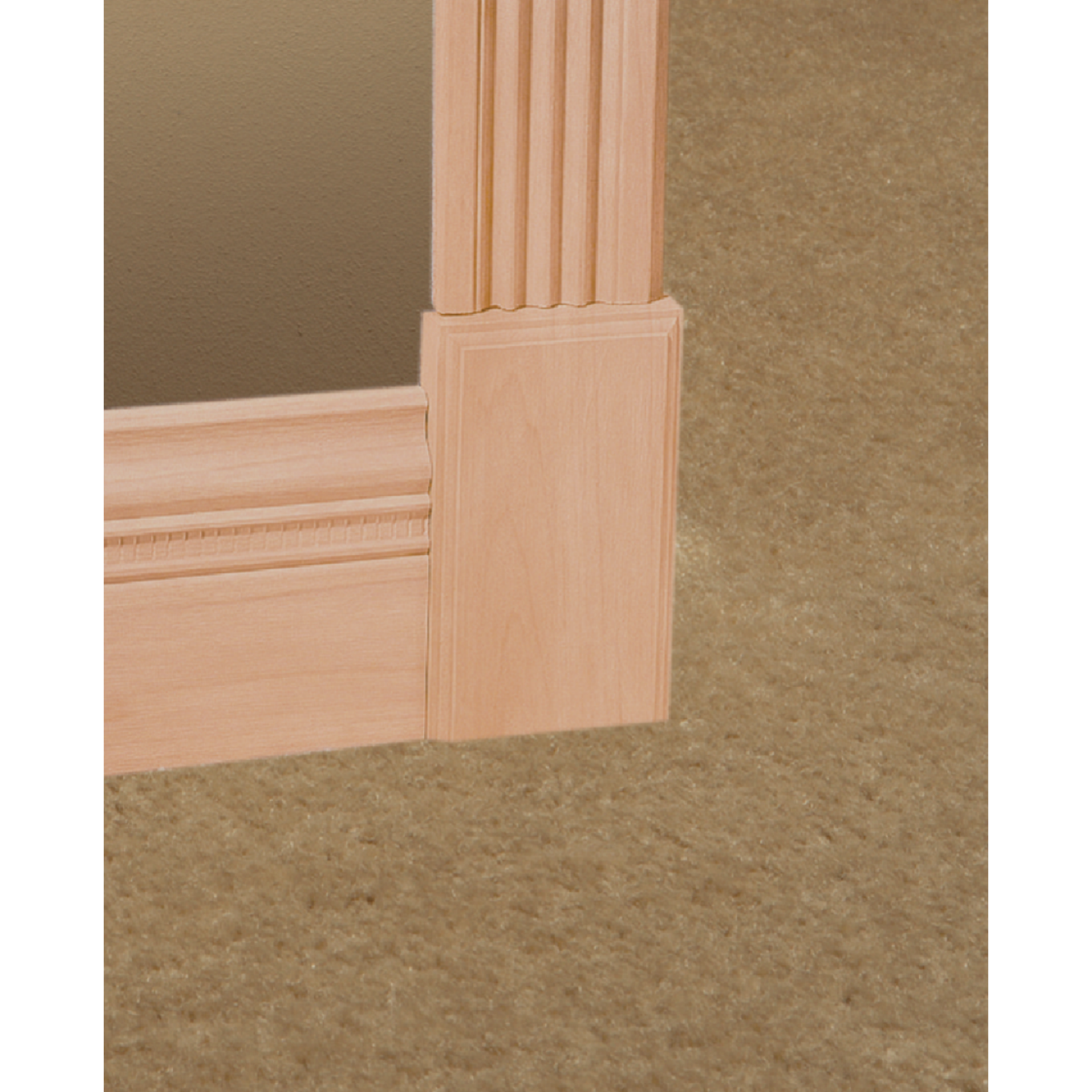 House of Fara 3/4 In. W. x 3/4 In. H. x 96 In. L. Solid Red Oak Quarter Round Image 2