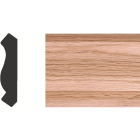 House of Fara 3/4 In. W. x 3-1/4 In. H. x 8 Ft. L. Solid Red Oak Crown Molding Image 1