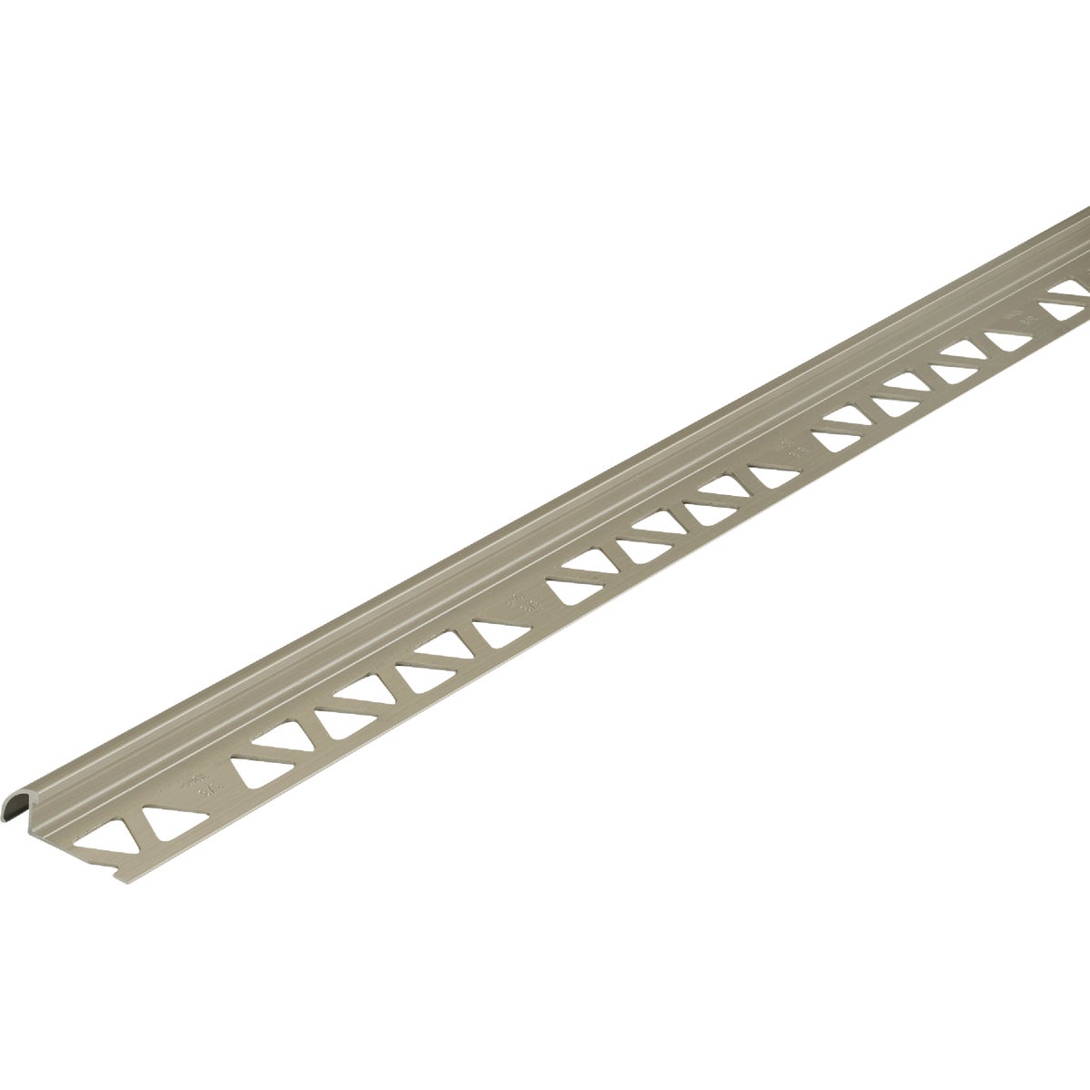 M-D Building Products 3/8 In. x 96 In. Pewter Aluminum Bullnose