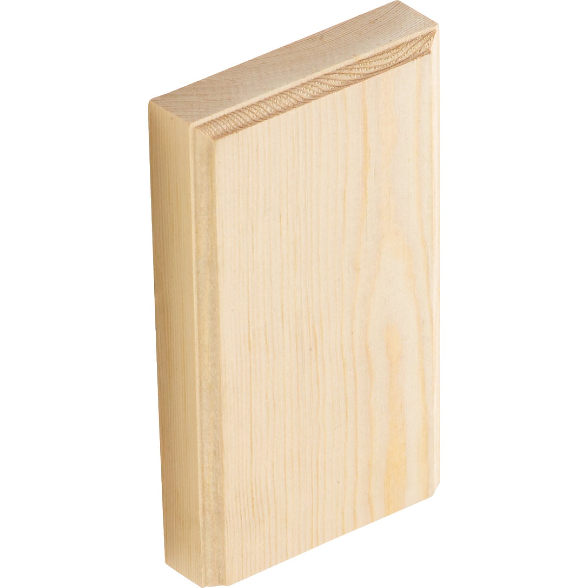 House of Fara 7/8 In. W. x 3-1/2 In. H. x 6 In. L. Pine Plinth Block Image 3