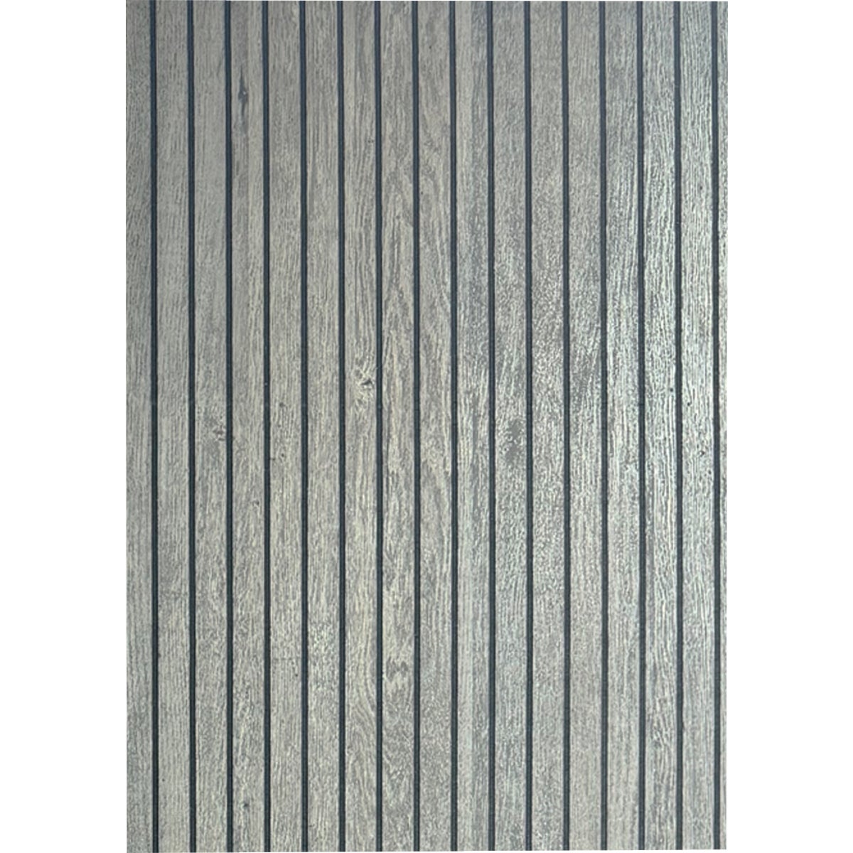 American Pacific 1/4 In. x 4 Ft. x 8 Ft. Fluted Smoked Acoustic Wall Panel Image 4