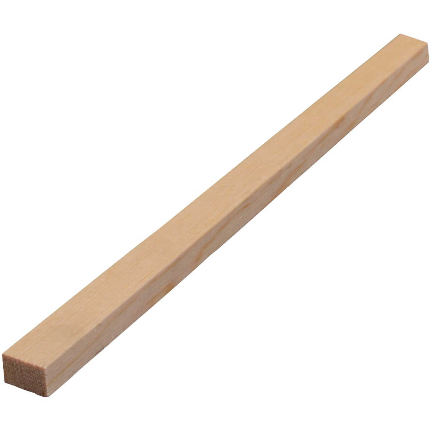 Alexandria Moulding 1/2 In. W. x 3/4 In. H. x 8 Ft. L. Solid Pine Flat Molding Image 1