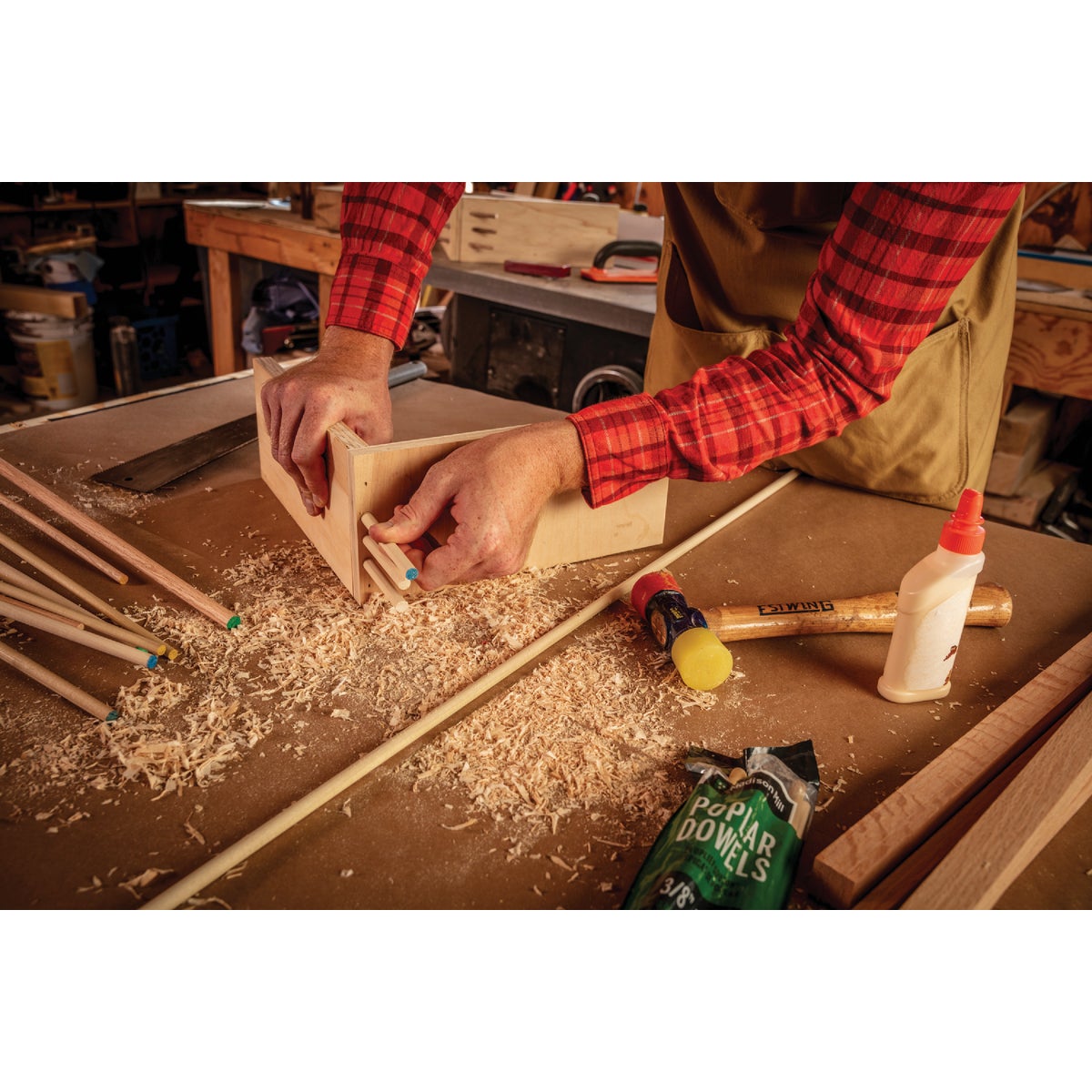 Madison Mill 1/2 In. x 12 In. Poplar Dowel Rod (6 Pieces) Image 3