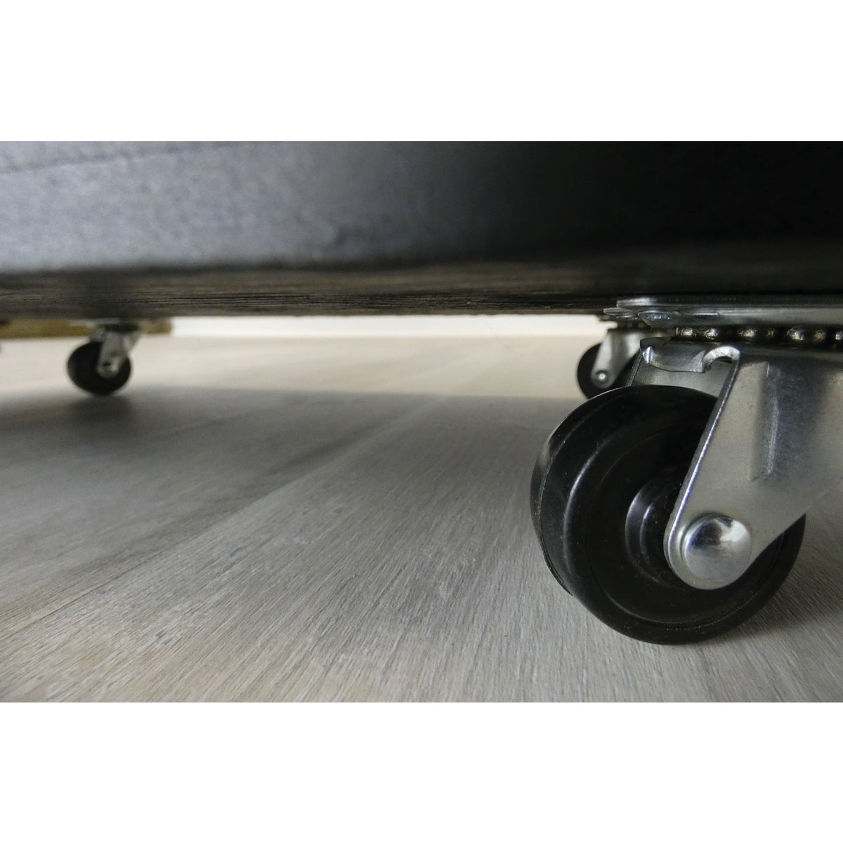 Shepherd Hardware 1-1/2 In. General-Duty Soft Rubber Swivel Plate Caster Image 5