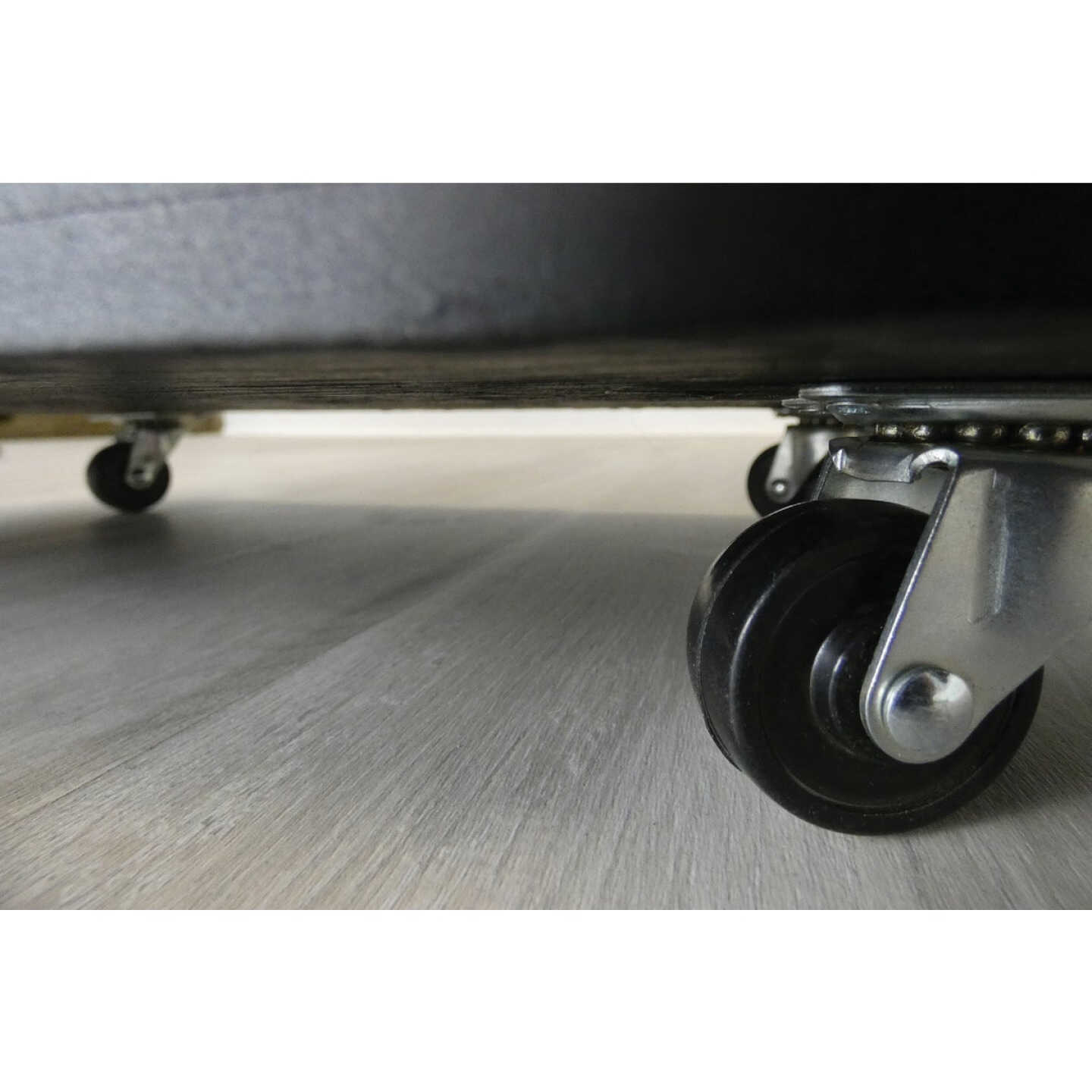 Shepherd Hardware 1-1/2 In. General-Duty Soft Rubber Swivel Plate Caster Image 5