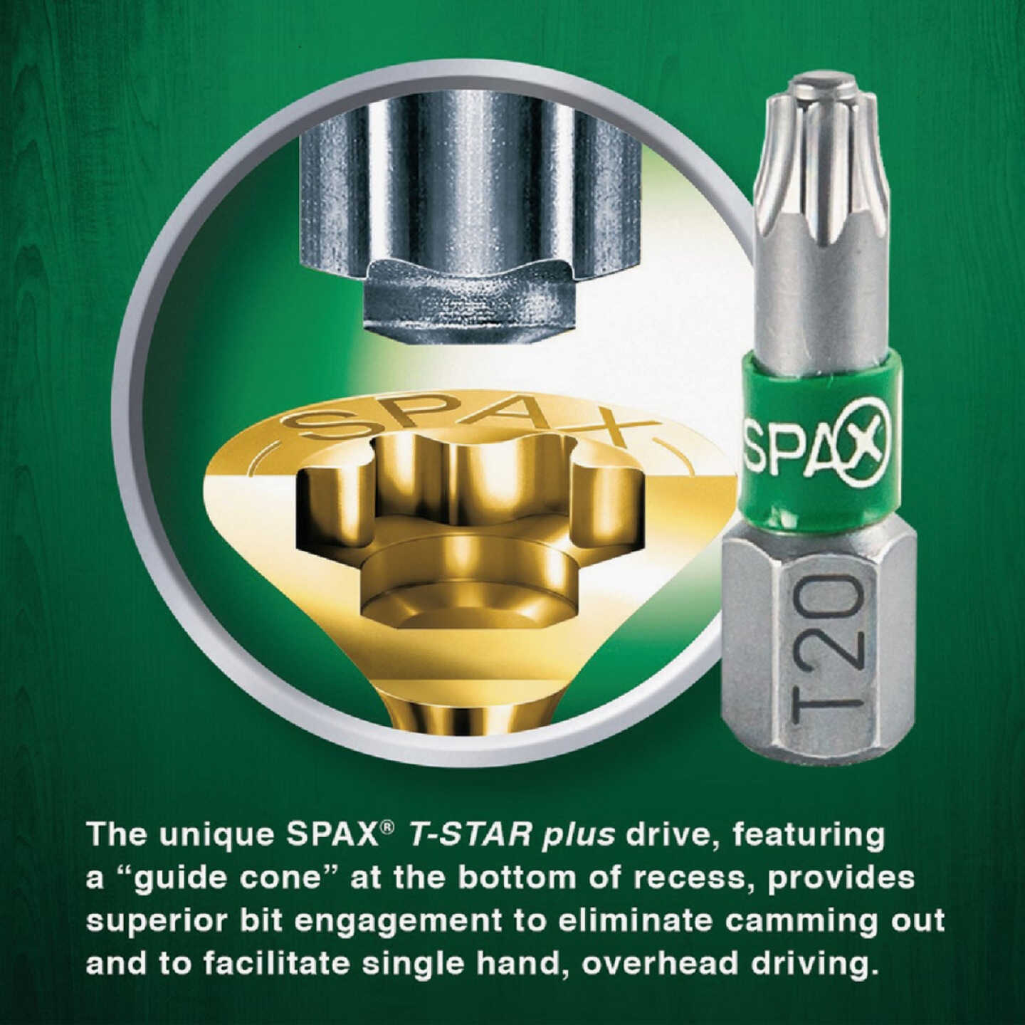 SPAX #8 x 1-1/4 In. T20 Plus Flat Head HCR-X (Exterior Rated) Deck Screw (230-Count) Image 4